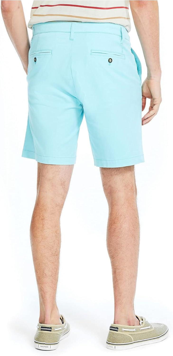 imageNautica Mens 85quot Deck ShortAngel Blue