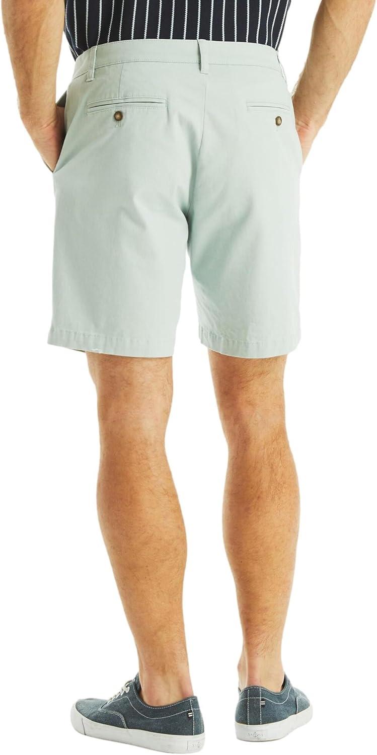 imageNautica Mens 85quot Deck ShortBay Blue