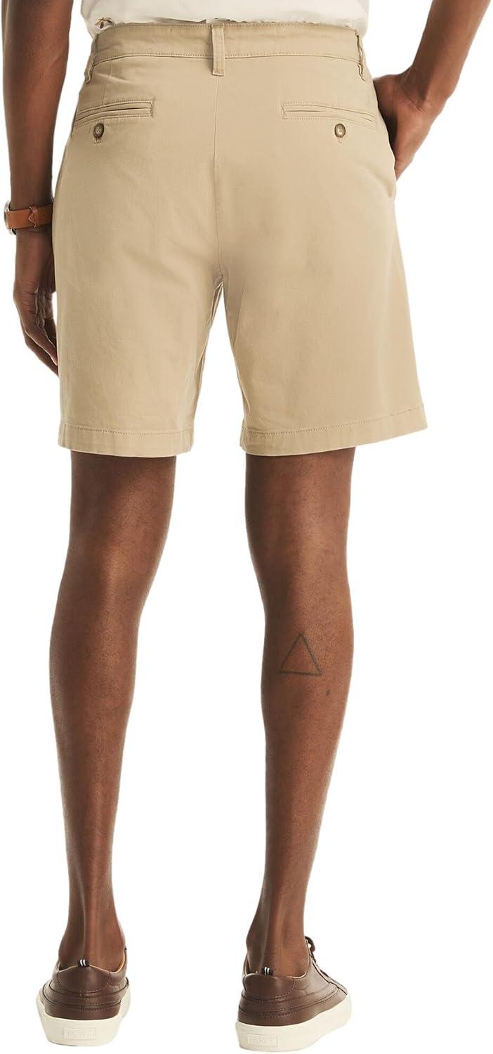 imageNautica Mens 85quot Deck ShortBeige Khaki