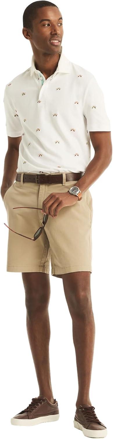 imageNautica Mens 85quot Deck ShortBeige Khaki