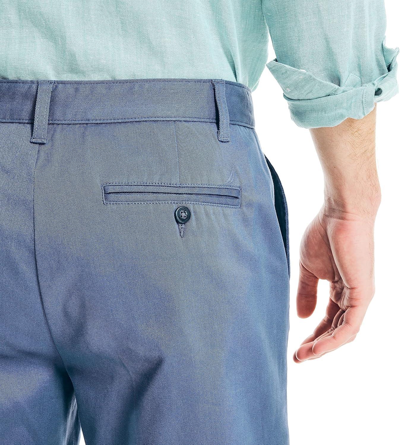 imageNautica Mens 85quot Deck ShortBlue Indigo