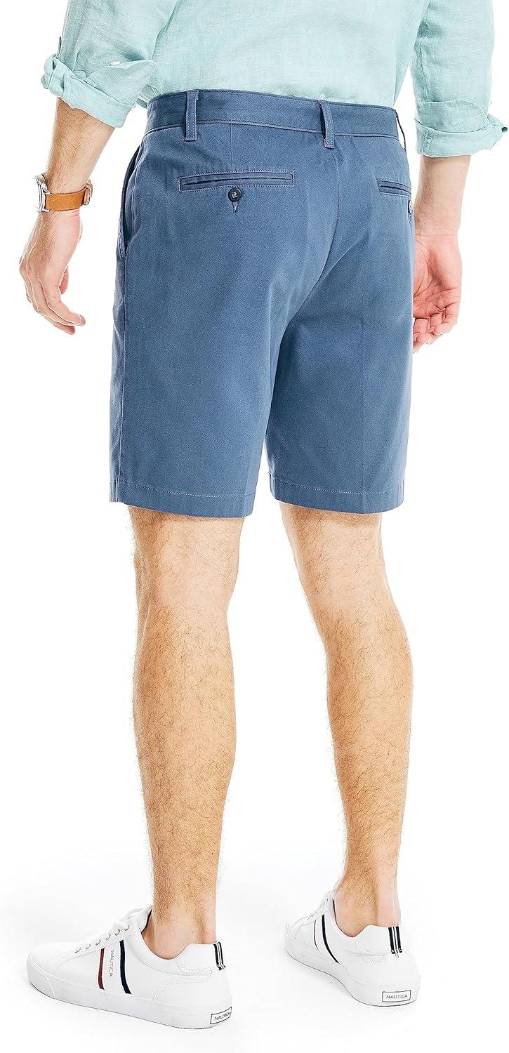 imageNautica Mens 85quot Deck ShortBlue Indigo