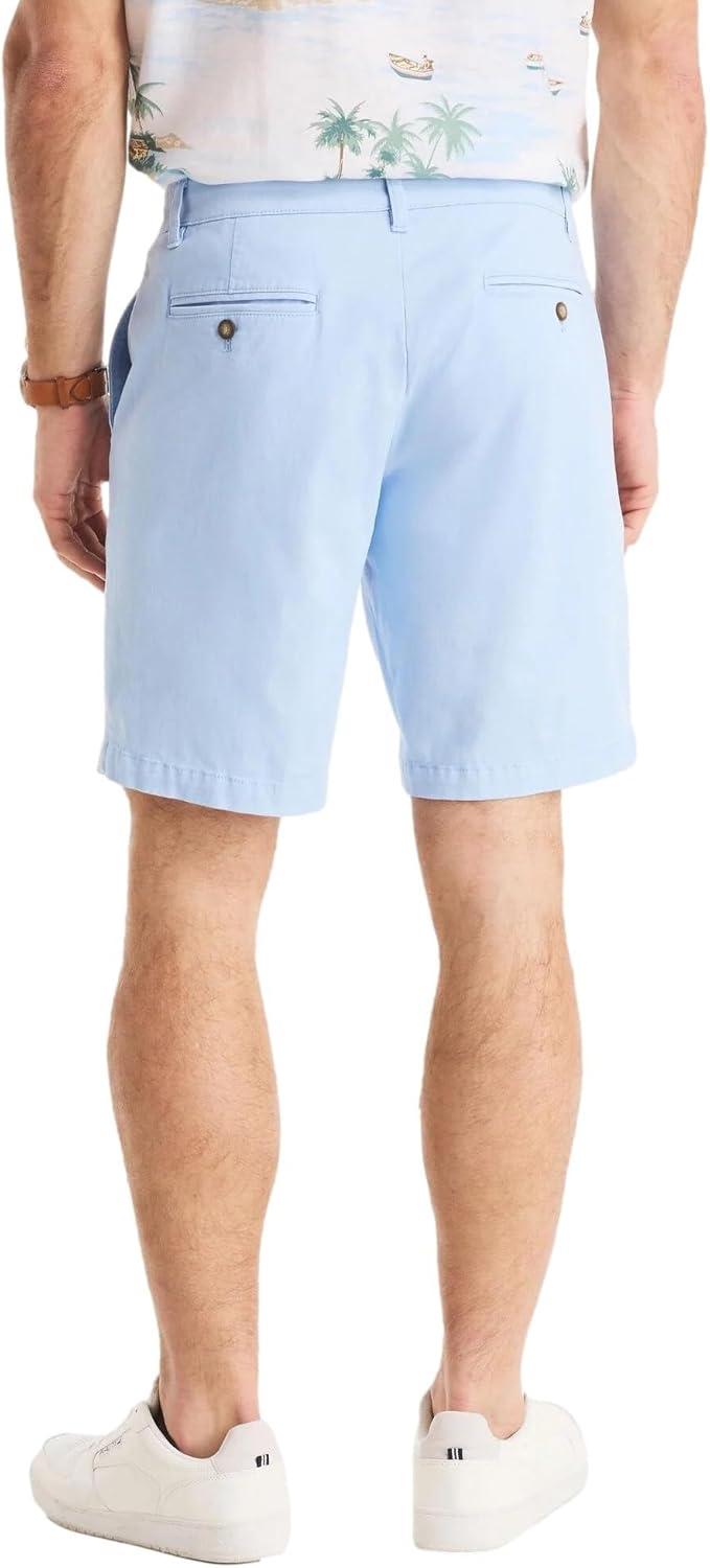 imageNautica Mens 85quot Deck ShortCerulean Blue