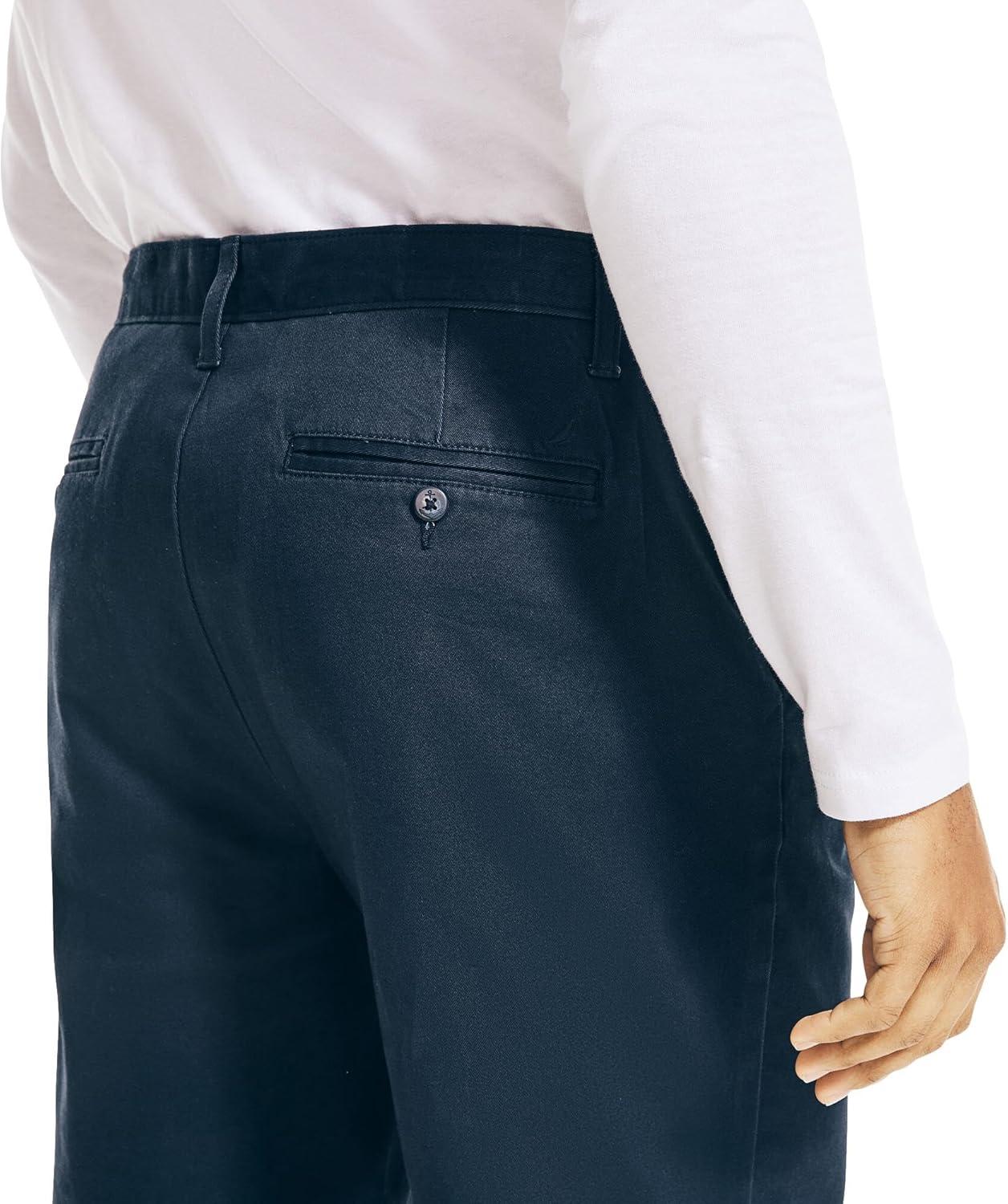 imageNautica Mens 85quot Deck ShortFrench Navy