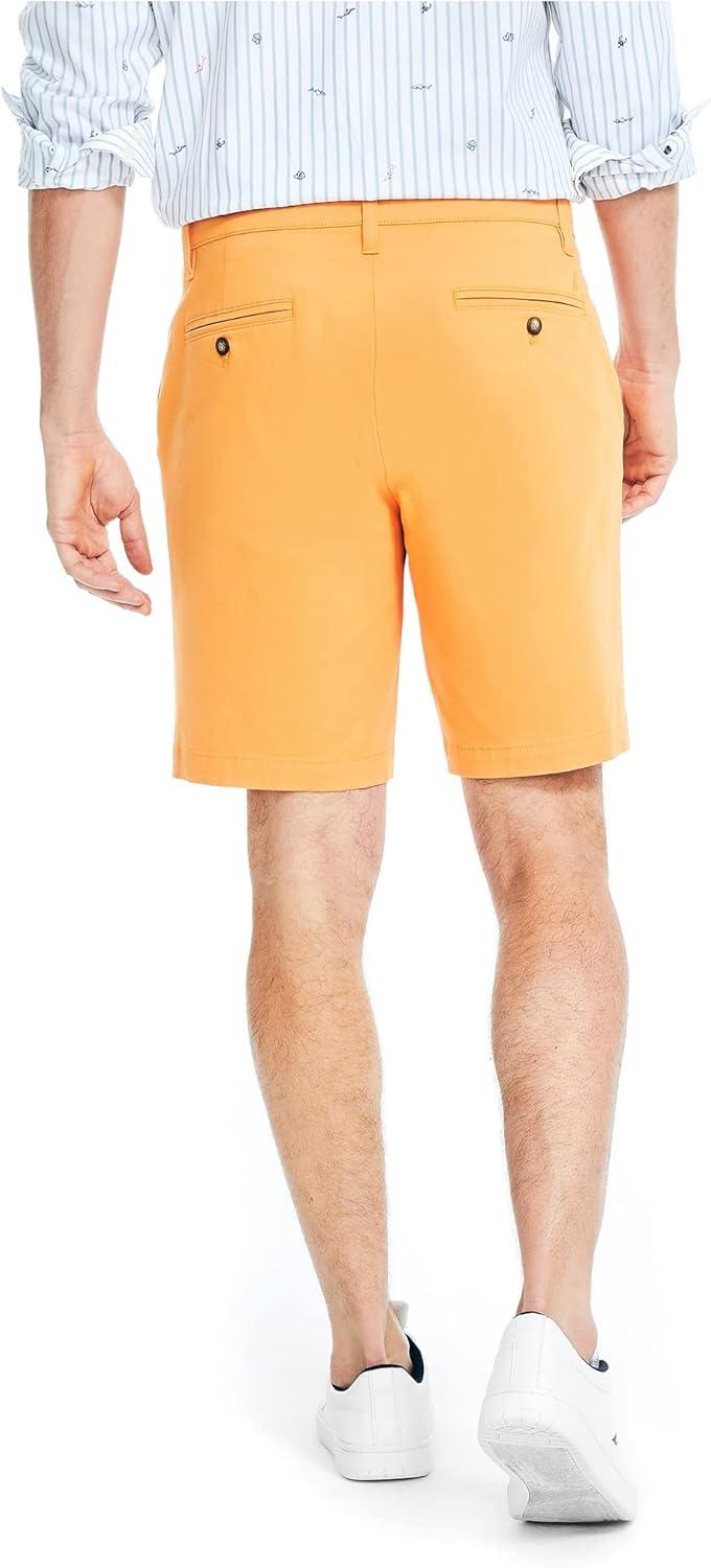 imageNautica Mens 85quot Deck ShortMelon Sugar
