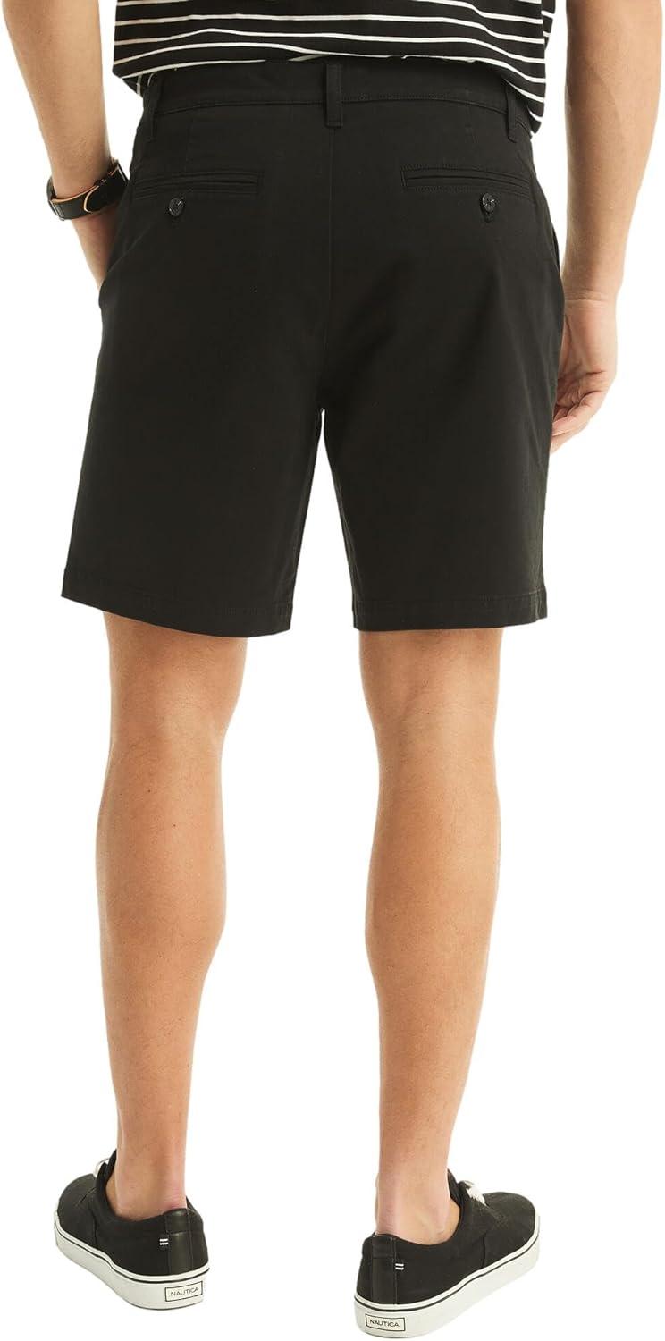 imageNautica Mens 85quot Deck ShortNight Black