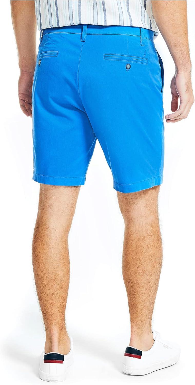 imageNautica Mens 85quot Deck ShortSpinner Blue