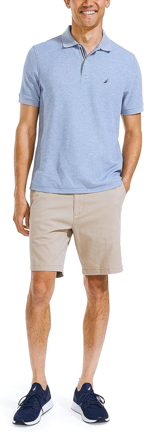 imageNautica Mens 85quot Deck ShortTrue Khaki
