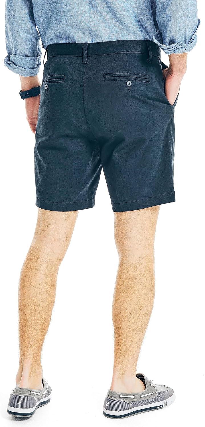 imageNautica Mens 85quot Deck ShortTrue Navy