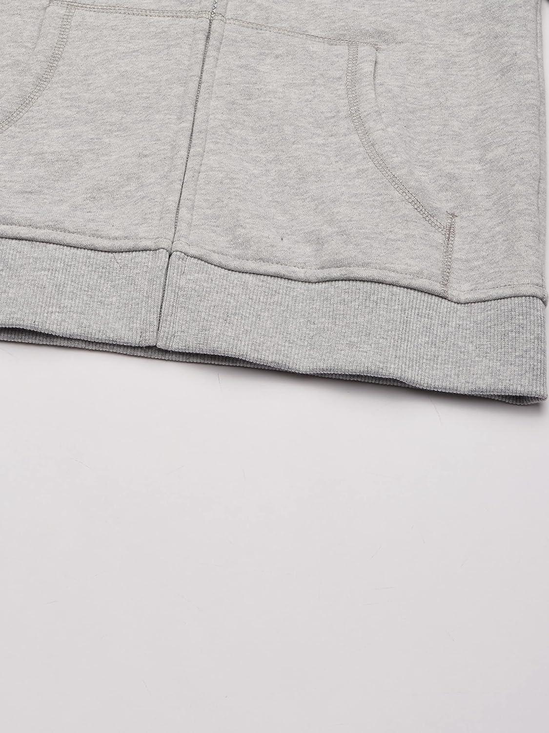 imageNautica girls Fleece Fullzip Hoodie SweatshirtGrey Heather