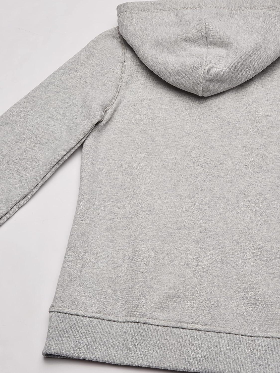 imageNautica girls Fleece Fullzip Hoodie SweatshirtGrey Heather