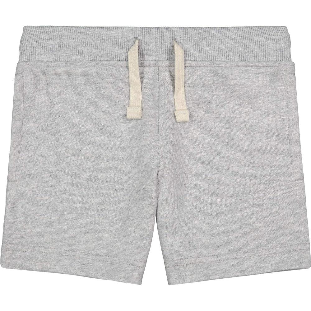imageNautica Girls Pullon Fleece Short with Drawstring ampamp Front PocketsGrey Heather