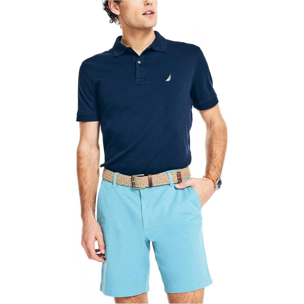 imageNautica Mens 85quot Deck ShortDelphin Blue