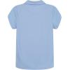 imageNautica Girls Short Sleeve Performance PoloLight Blue