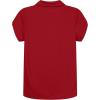 imageNautica Girls Short Sleeve Performance PoloRed