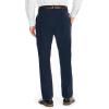 imageNautica Mens Classic Fit Flat Front Stretch Solid Chino Deck PantNavy