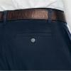 imageNautica Mens Classic Fit Flat Front Stretch Solid Chino Deck PantNavy