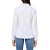 imageNautica Womens Button Front Long Sleeve Roll Tab ShirtOxford Bright White