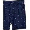 imageNautica mens Cotton Woven 3 Pack BoxersAero BlueSea CobaltSailspeacoat