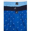 imageNautica mens Cotton Woven 3 Pack BoxersPeacoatDellarobbiaSailssea Cobalt