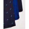 imageNautica mens Cotton Woven 3 Pack BoxersPeacoatSurf the WebSails