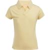 imageNautica Girls Short Sleeve Performance PoloLight Yellow