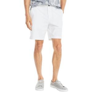 imageNautica Mens 85quot Deck ShortOptic White
