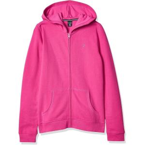 imageNautica girls Fleece Fullzip Hoodie SweatshirtRose