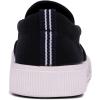 imageNautica Kids SlipOn Sneakers  Casual LowTop Shoes for Boys and Girls  Comfortable Athletic Style for School Play and Everyday Wear  ToddlerLittle KidBig Kid SizesBlack Logo