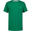 imageNautica boys Short Sleeve Solid Crew Neck Tshirt Soft Comfortable Relaxed FitPepper Green