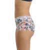 imageNautica Womens Cotton Boyshort Underwear Set 5PackLt Bleach HeatherCafe LatteMd Heather GreyChainmetalBrush Floral
