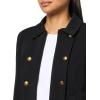 imageNautica Womens Open Front Knit Captains Jacket JacketBlack