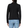 imageNautica Womens Open Front Knit Captains Jacket JacketBlack