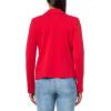 imageNautica Womens Open Front Knit Captains Jacket JacketScarlet