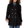 imageNautica Womens Peacoat Wool Blend Double Breasted Winter CoatGray