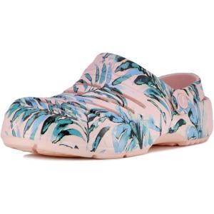 imageNautica Womens Clogs  Athletic Sports Sandal  Water Shoes SlipOn with Adjustable Back Strap  Beach Sports Shoe  River EdgeBlush Palm