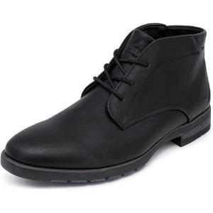 imageNautica Mens Chukka Boot Dress Casual LaceUp Ankle Shoe Oxfords ampamp Desert BootsBlackBlack