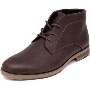 imageNautica Mens Chukka Boot Dress Casual LaceUp Ankle Shoe Oxfords ampamp Desert BootsLargobrown