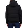 imageNautica Mens Brushed Harringbone JacketBlack