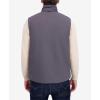 imageNautica Mens Lightweight Mechanical Stretch Softshell Vest  Waterresistant Transitional LayerMetal Grey