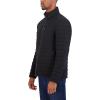 imageNautica Mens Lightweight Quilted Puffer Jacket  Full Zip Transitional OuterwearBlack