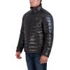 imageNautica Mens Lightweight Quilted Puffer Jacket  Full Zip Transitional OuterwearBlackRed