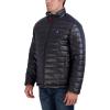 imageNautica Mens Lightweight Quilted Puffer Jacket  Full Zip Transitional OuterwearBlackWhite