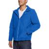 imageNautica Mens Lightweight Sailing Jacket  Waterproof ampamp Windproof Breathable AzureBlue