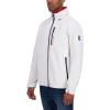imageNautica Mens Lightweight Sailing Jacket  Waterproof ampamp Windproof Breathable AzureSnow