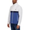 imageNautica Mens Lightweight Sailing Jacket  Waterproof ampamp Windproof Breathable AzureWhiteBlue