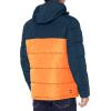 imageNautica Mens Midweight Quilted Faux Memory Puffer Jacket Adjustable Hood Insulated Winter CoatSunset