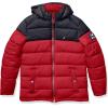 imageNautica Mens Water Resistant Nylon Puffer JacketRed
