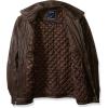 imageNautica Mens Wool Blend Lightweight Insulated Jacket  Printed Daimond Quilted InteriorChocolate