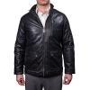 imageNautica Mens Wool Blend Lightweight Insulated Jacket  Printed Daimond Quilted InteriorInk
